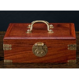 Luxury Rosewood Jewelry Storage Chest for custom with your logo