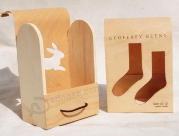 сосновые деревянные чулки хранения подарочной коробке для пользовательских с вашим логотипом