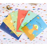 Großhandelskundenspezifische Qualitätsdrucken weiche Papierabdeckung ÜbungSnotizbücher
