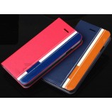 Großhandelskundenspezifisches hochwertiges neues LedermObile/Handyhülle für das iPhone 6s