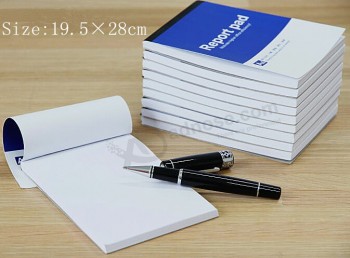 Wholesale custom high quality Perfect Glue Bound Blank Report Writing Pads