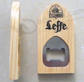 Customed Logo Wood Bottle Opener for custom with your logo