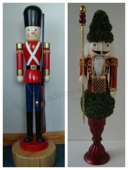 Estatuetas de brinquedo de soldado de madeira grande personalizado Para personalizado Com seu logotipo