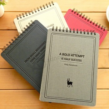 Comercio al por mayor personalizado de alta calidad perfecta grabado diario cuadernos