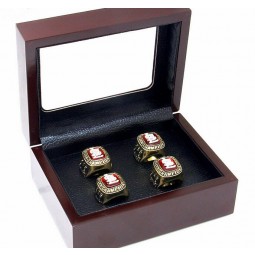 批发定制高-结束冠军戒指的木制展示盒 (JB-025)