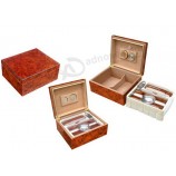 Caja de almC.Aenamiento de cigarros de madera Con C.Aabado estaMpensilvaniado (Wb-007) Pensilvaniara personalizado Con su logotipo