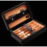 Humidor de almC.Aenamiento de cigarros Cohiba de cuero Pensilvaniara personalizar Con su logotipo