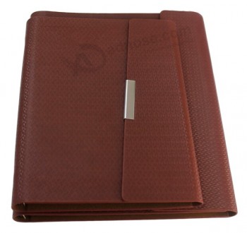 AtAcado personalizado de alta qualidade marrom cadernos de Couro especiais