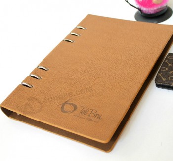 Wholesale custom high quality Embossed Logo Hardcover Notebook