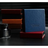 En gros personnalisé de haute qualité dEbossing logo cuir pense-bête