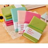 Gros personnalisé de haute qualité mini smiley enfants spirale journal
