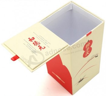 оптовая изготовленная на заказ высокая-упаковочная коробка с коротким раскладушкой