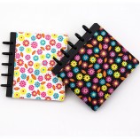Mode zwarte PlaStic. spiraal notEbooks voor op maat met uw logo