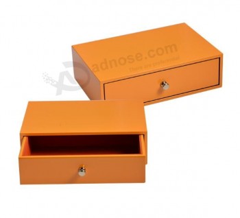 Wholesale custom high-end Wooden Drawer Stationery Storage Box