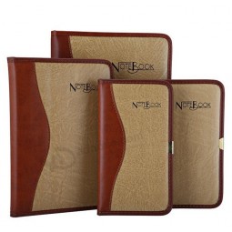 2017 Cusotm leather cover notEbooks voor op maat met uw logo