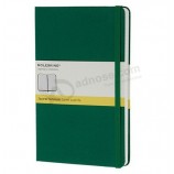 Weiches leder moleskine squated notEbook für benutzerdefinierte mit ihrem logo