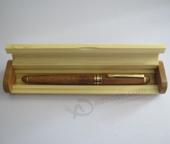оптовая бамбуковая ручка с подарочным чехлом для таможни с вашим логотипом