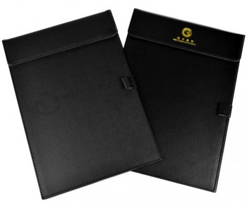 Custom high-end Hot Stamping Logo Leather Menu Pads for Hotals