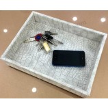 定制高-用于钥匙或手机的仿皮革家庭托盘