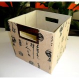 Benutzerdefinierte hoch-Vintage-Bettwäsche Aufbewahrungsbox zu beenden
