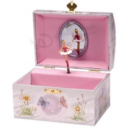 Exquisita caja de música giratoria con espejo (Megabyte-010) Pensilvaniara personalizAnuncio.o con su logotipo