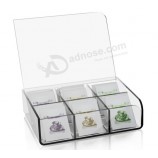 Benutzerdefinierte hoch-Ende Acryl Clamshell Tee Vitrine