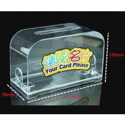 Custom high-end Acrylic Card Collection Box