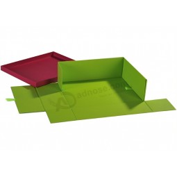 革新的な折りたたみ式の紙ワインボックス (Wb-019) あなたのロゴとのカスタムのために
