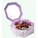 Octagon Rigid Paper Necklace Storage Box for custom with your logo
