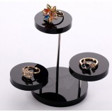 Benutzerdefinierte hoch-Ende glänzend Acrylglas Ring Pop-up-Display-Basis