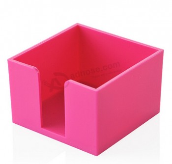 Benutzerdefinierte hoch-Ende rosa Acryl SchreibPApier Schreibtischhalter