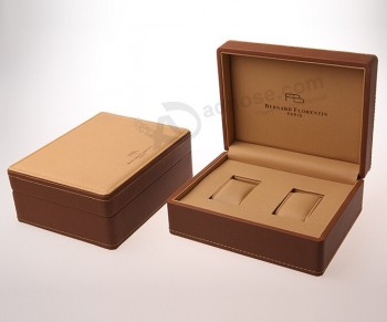 Best Selling PU Leather Box for Lover Watches (WB-920) for custom with your logo