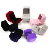 Wholesale Multicolor Clamshell Ring Gift Box for custom with your logo