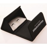 Triangle Silver Hot Stamping Logo Brooch Gift Box for custom with your logo