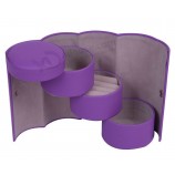 Tube Shape Three Layers Stacked Ornaments Storage Box for custom with your logo