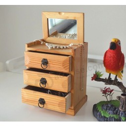 Custom high-end Multifunctional Wooden Bijou Cabinet