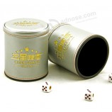 Custom high-end Silver Leather Beer Promotion Gift Holding Box