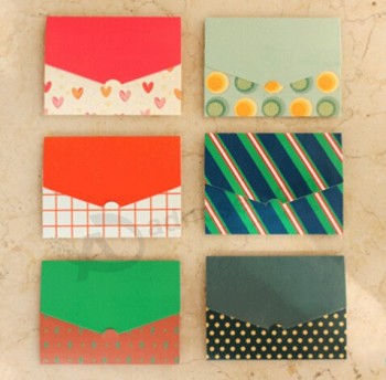도매 사용자 정의 고품질 smal 다채로운 인쇄 선물 포장 봉투