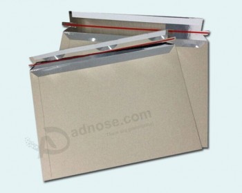 Wholesale custom high quality Unprinting Card Paper Mailers with Strip Seal