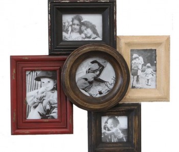 Custom high-end Retro Children Memory Wooden Photo Frame (AC-021) with your logo