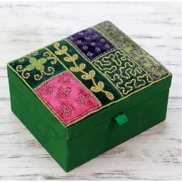 Benutzerdefinierte hoch-Ende Stickerei Kleidung Schmuck Sammelbox