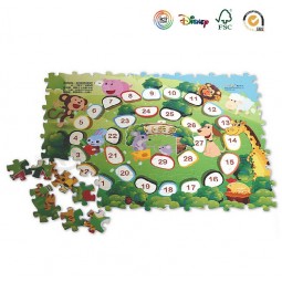Wholesale custom high quality Die Cutting Numbers Park Paper Board Jigsaw