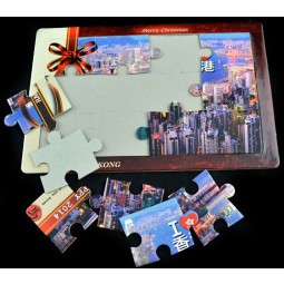 Wholesale custom high quality Promotional Cardboard Jigsaw