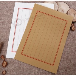 BuSta trAnnuncioizionale della lettera di StamPApà della linea rossa di alta qualità su ordinazione all'ingrosso