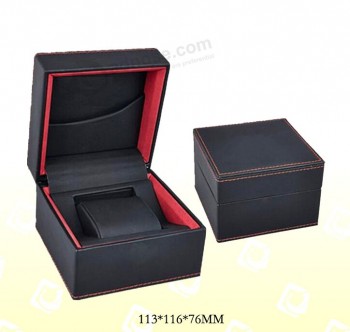 Wholesale custom Soft Leather Watch Box with Card Holder