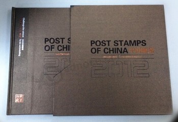 оптовая изготовленная на заказ высокая-конец собирать альбом марок с футляром