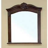 Haut de gamme personnalisé-CAnnoncere de miroir cosmétique en bois