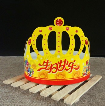 도매 사용자 정의 고품질 생일 파티 크라운 모자