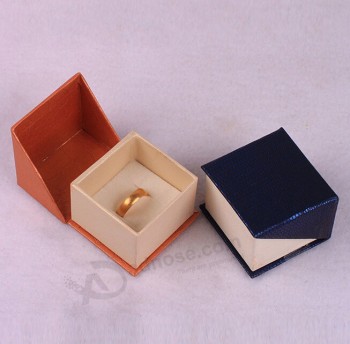 Wholesale custom Small Clamshell Brilliant Ring Gift Boxes