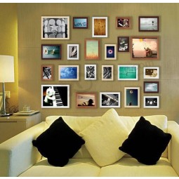 Großhandel benutzerdefinierte hoch-Ende sortierte Wandfotorahmen für Wohnzimmer